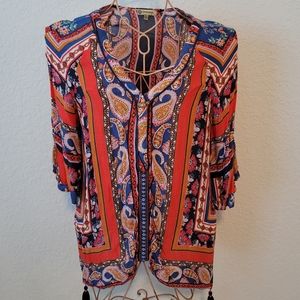 Democracy Women's Boho Paisley Tunic